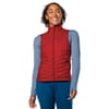 Solid Patterned Zipped Pocket Hybrid Performance Vest
