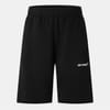 Diagonal Sweat Shorts with Elasticated Waistband
