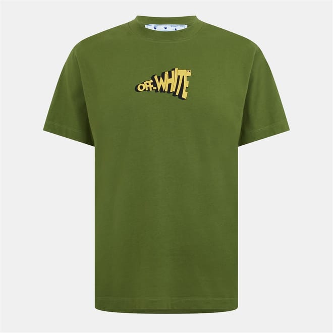 Slim Fit Lettering Crew Neck T-Shirt