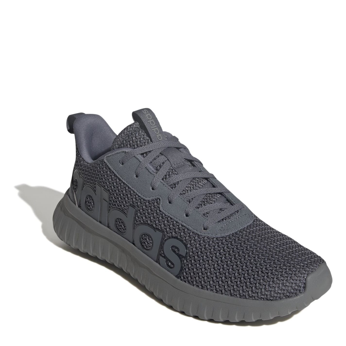 Grey adidas Mens Kaptir Base Shoes - Get The Label