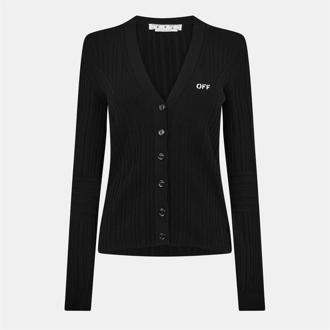 Off Ribbed Cardi
