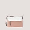 Crossbody Color Block Handbag with Detachable Strap