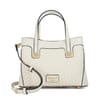 Textured Top Handle Handbag with Detachable Strap