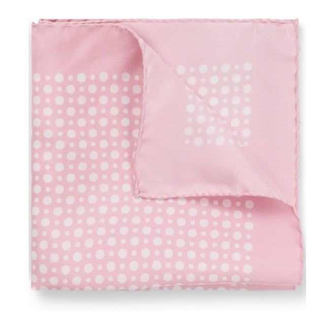 X Beckham Printed Pocket Square