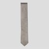 Silver Floral Tie