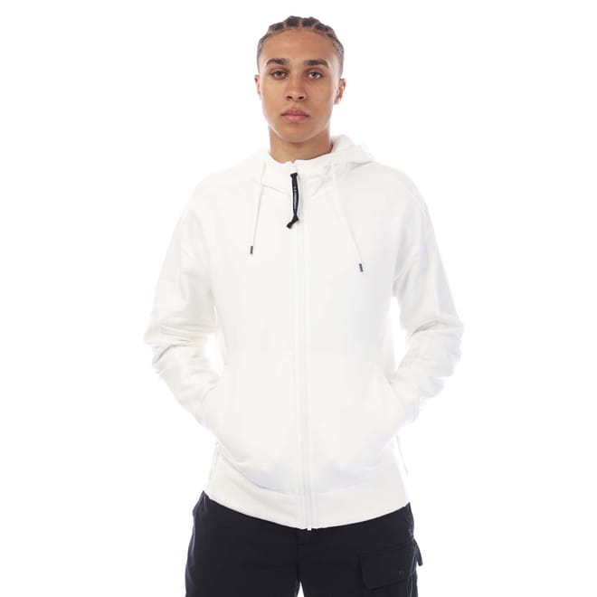 Diagonal Raised Fleece Goggle Hoodie