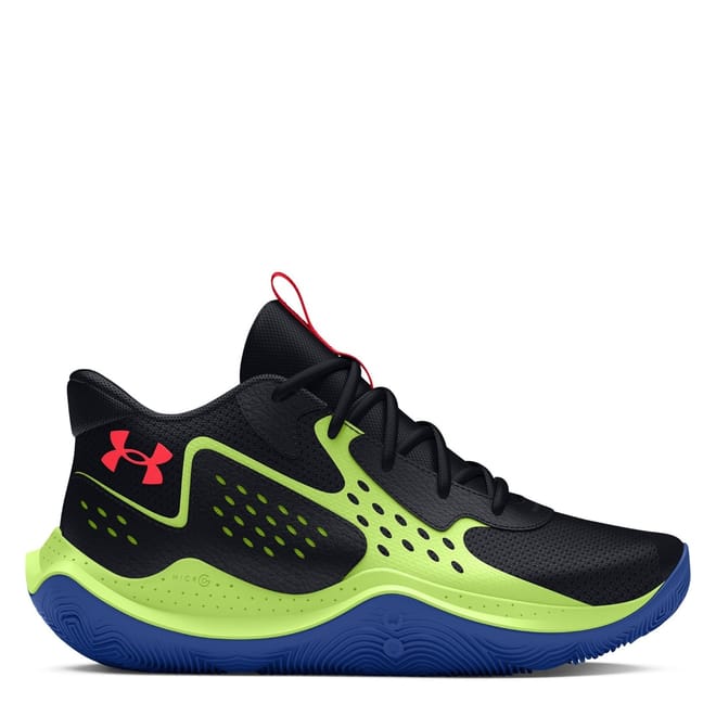 Kids UA Jet 23 Basketball Round Toe Trainers