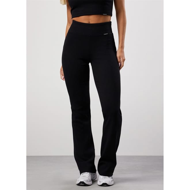 365 Ribbed Flare Shapewear Leggings