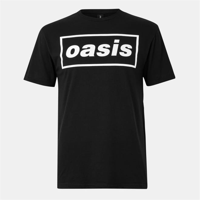 Oasis Regular Fit Lettering T-Shirt