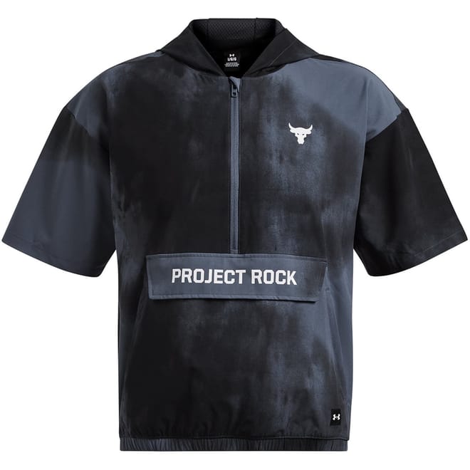 Tie Dye Hooded Anorak Jacket with Large Genie