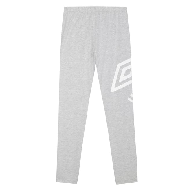 Logo Solid Patterned Leggings