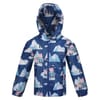 Pepa Cartoon Print Hooded Rain Jacket