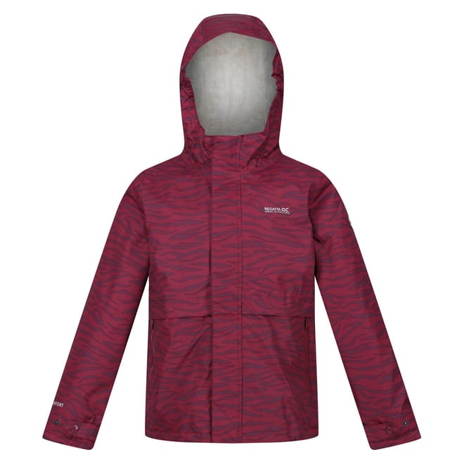 Bambee Hooded Animal Patterned Rain Jacket