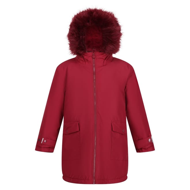 Adelyn Fur Trim Hooded Parka Jacket