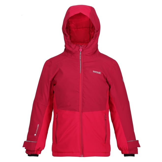 Highton Hooded Solid Patterned Ski Jacket