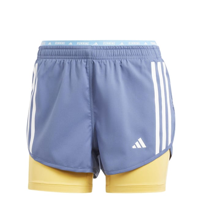 Own the Run 3-Stripes 2-in-1 Shorts