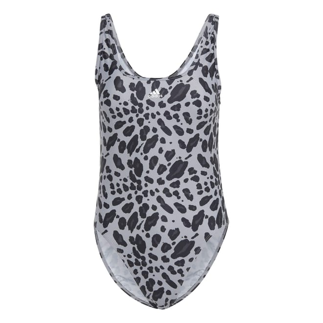 Essentials Animal Print U-Back Swimsuit