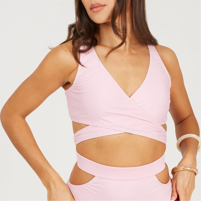 Bikini Top With Wrap Around Ties