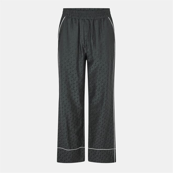 All Over Logo Wide Leg Pajama Pants