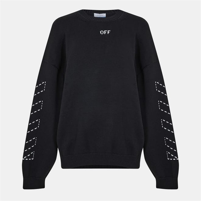 Off Arrow Crew Neck