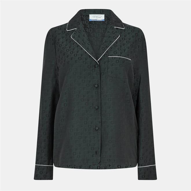 Relaxed Fit Long Sleeve Point Collar Shirt