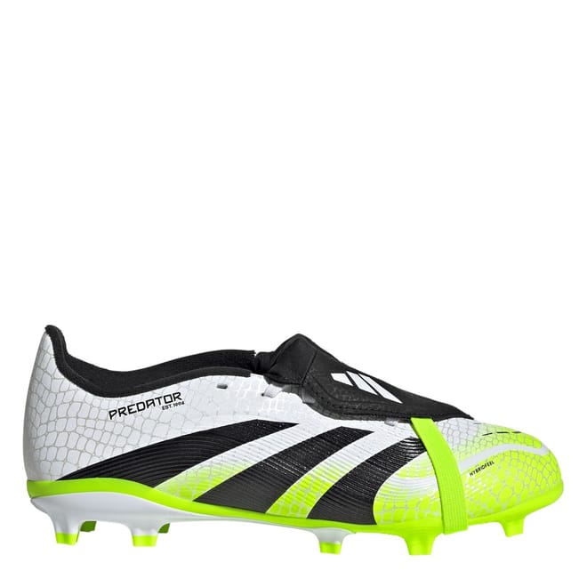 Predator League Fold Over Tongue Junior Firm Ground Football Boots