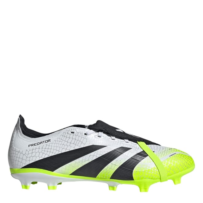 Predator League Fold Over Tongue Firm Ground Football Boots