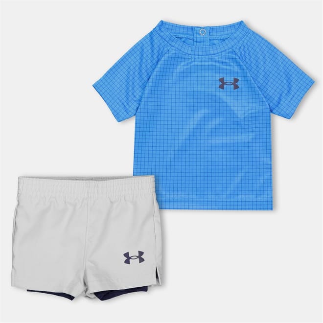 2in1 Crew Neck Short Sleeve T-Shirt and Short Set
