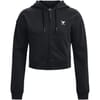Womens Armour Pjt Rck Hw Terry FulL-Zip Hoody
