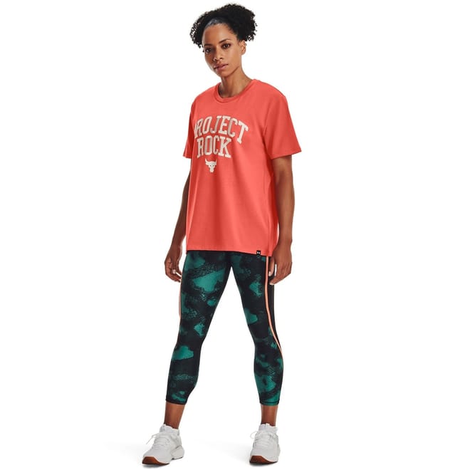 Womens Project Rock Heavyweight Campus T-Shirt