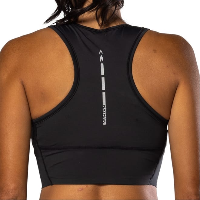Snug Fit Cropped Sports Bra