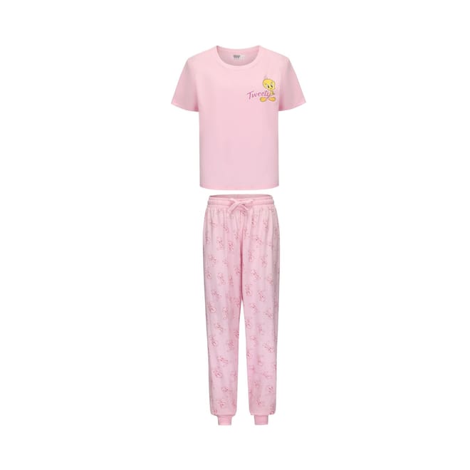 Womens Short Sleeve Pyjama Set