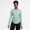 Womens Swift 1 4 Zip Running Top