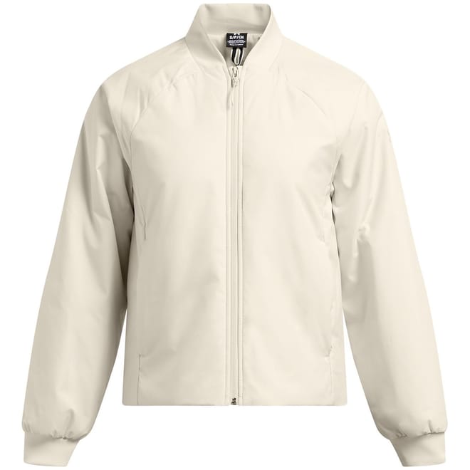 Unstoppable Snap Button Mock Neck Ribbed Cuff Bomber Jacket