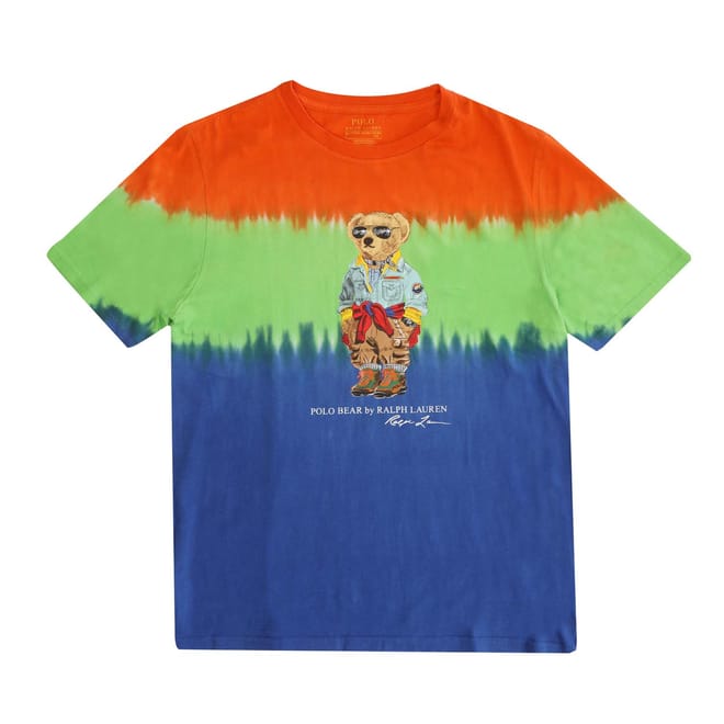 Boys Polo Bear Tie-Dye T- Shirt