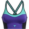 Womens Armour Pjt Rck Lets Go Ll Infty Bra Medium Impact Sports