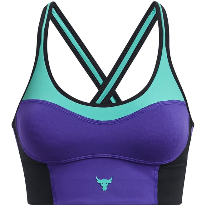 Womens Armour Pjt Rck Lets Go Ll Infty Bra Medium Impact Sports