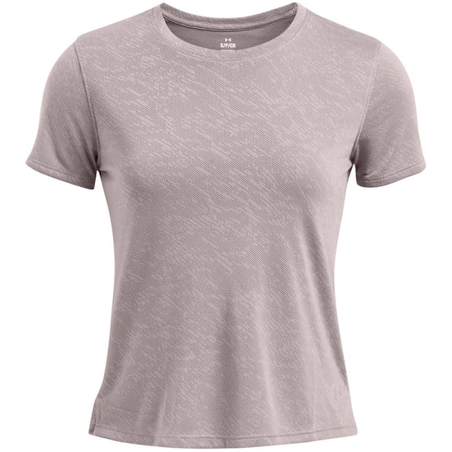 Womens Armour Ua Launch Camo Shortsleeve Running Top