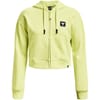 Womens Armour Pjt Rck Hw Terry FulL-Zip Hoody