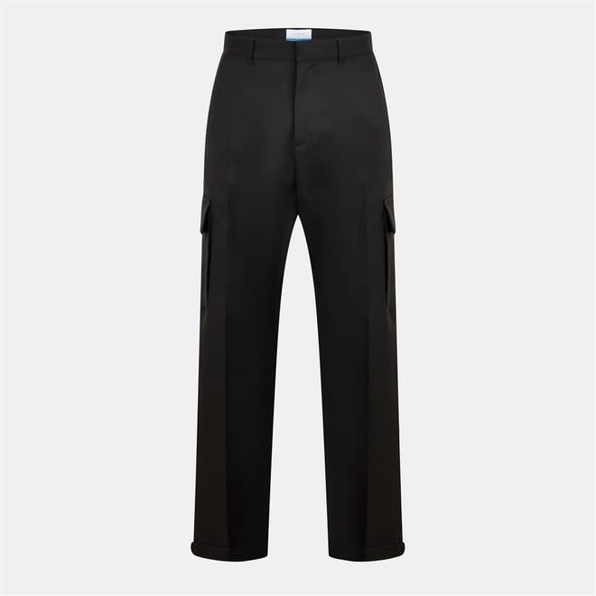 Drill Solid Patterned Straight Cargo