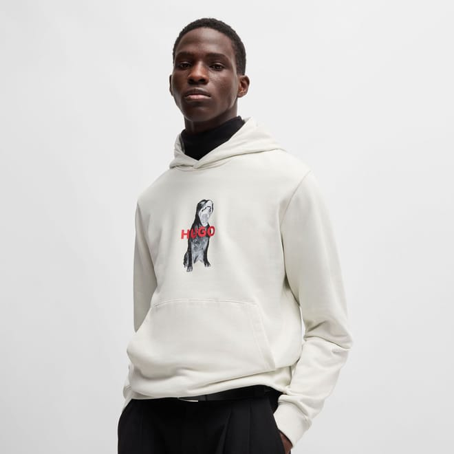 Dartchon Animal Graphic Hoodie