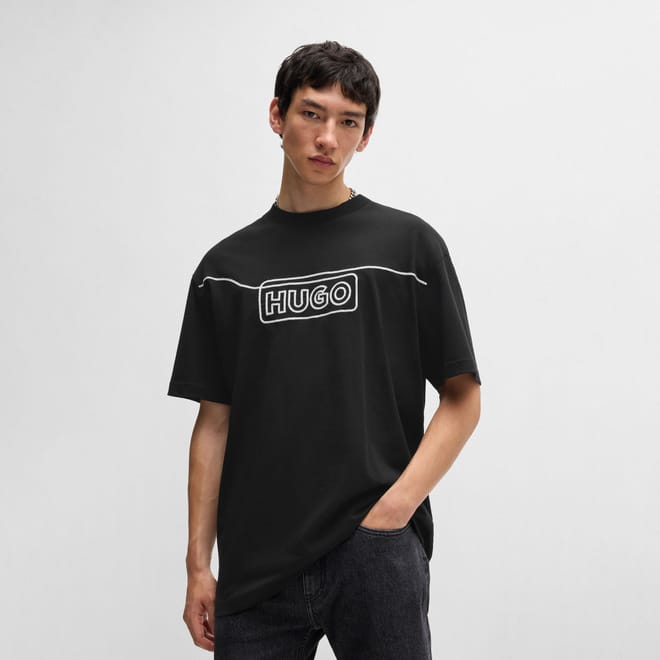 Noideryo Chain Stitch Logo T-Shirt