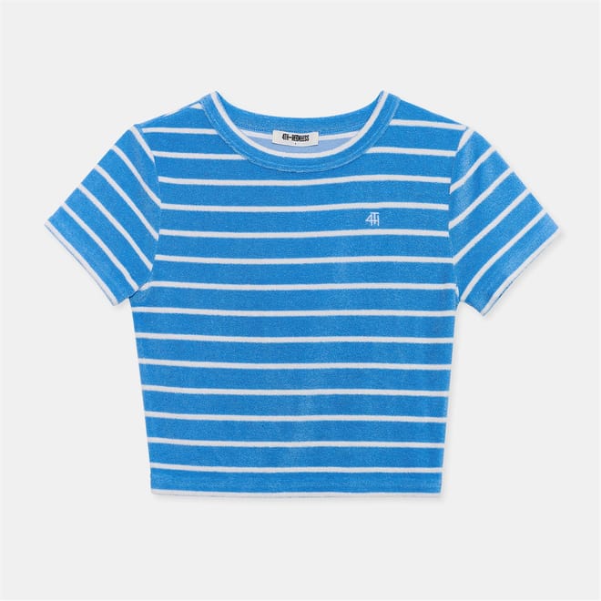 4th And Livia Cropped Regular Fit T-Shirt