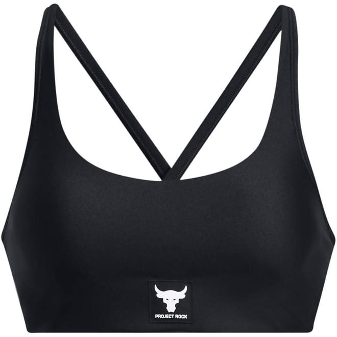 Womens Armour Pjt Rck All Train Crsbck Bra Medium Impact Sports