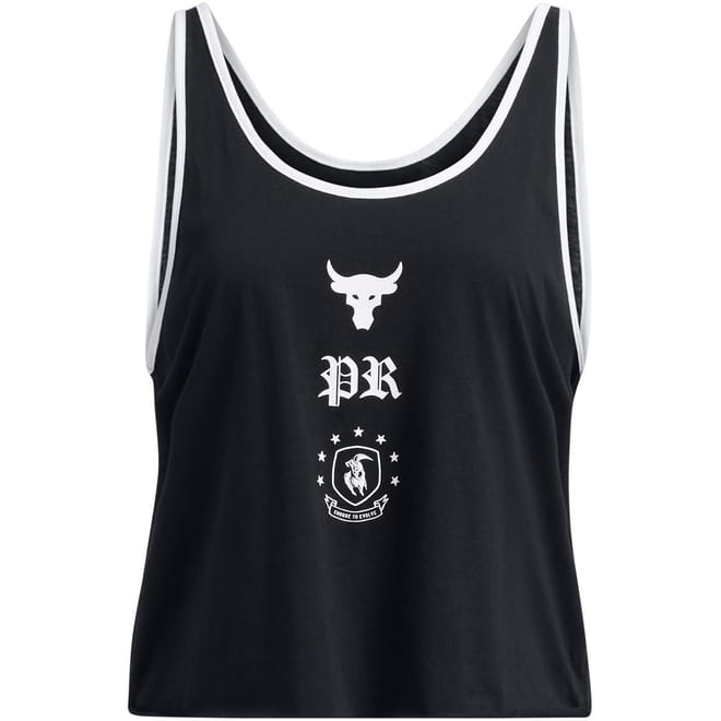 Project Rock Cropped Relaxed Fit Graphic Tank