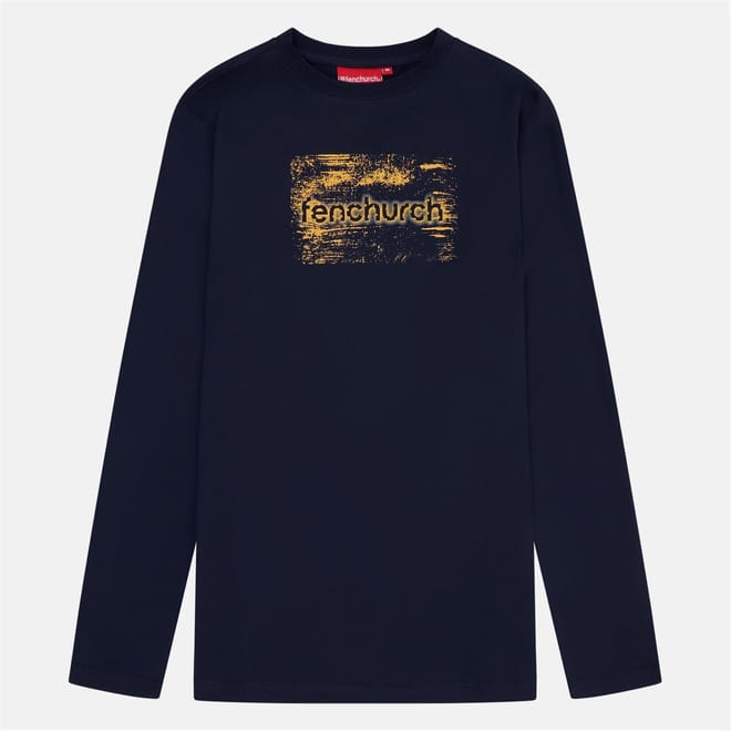 Minories Lettering Regular Fit Long Sleeve T-Shirt