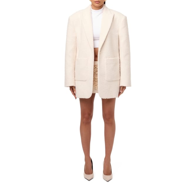 Boucle Suited Blazer