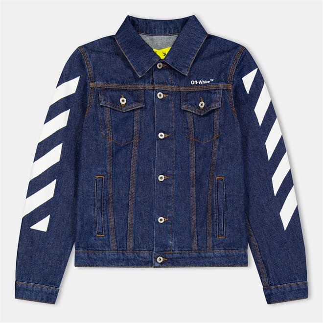 Striped Denim Jacket