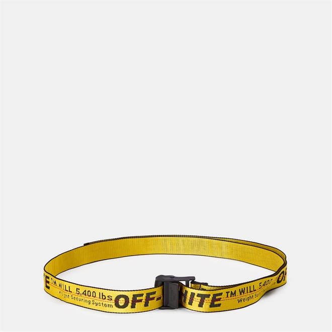 Clamp Buckle Lettering Logo Industrial Web Belt