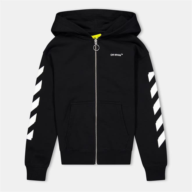 Arrow Logo Print Hooded Sweatshirt